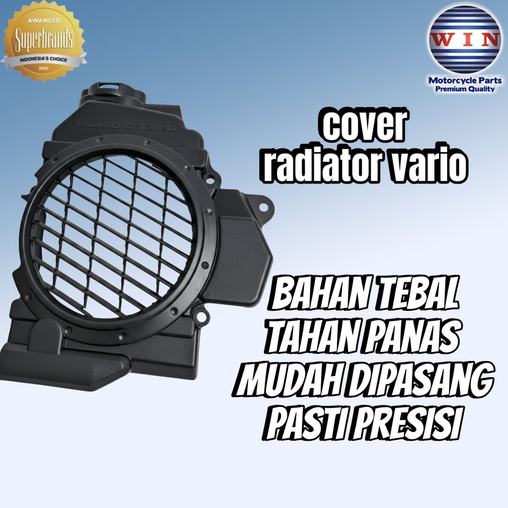 Cover / Tutup Radiator Vario CW Karbu / Vario Techno 110 2006 2007 2008 2009 2010 2011 2012 | penutu
