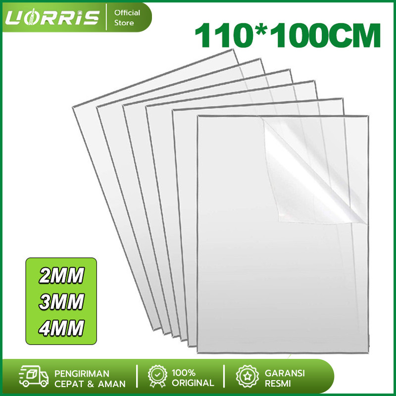 Grosir 110*100cm solarflat 1.2mm 2mm 3mm roll panjang 50 meter solar flat solartuff /meter Transpara
