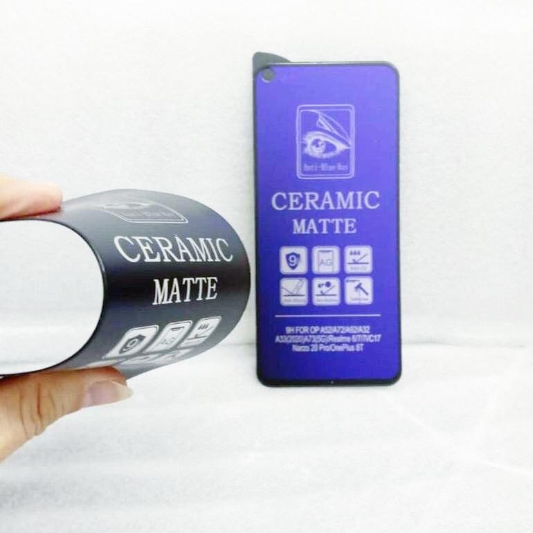 CERAMIC FULL BLUE matte MB  Samsung M02 M02s M10 M10s M11 M12 M20 M20s M21 M21s M22 M23 M30 M30s M31