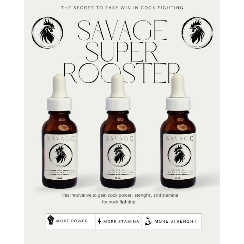 SAVAGE SUPER ROASTER Super cock Doping Ayam Aduan Zuperhero, Doping Ayam Aduan Terbaik, Doping Ayam 