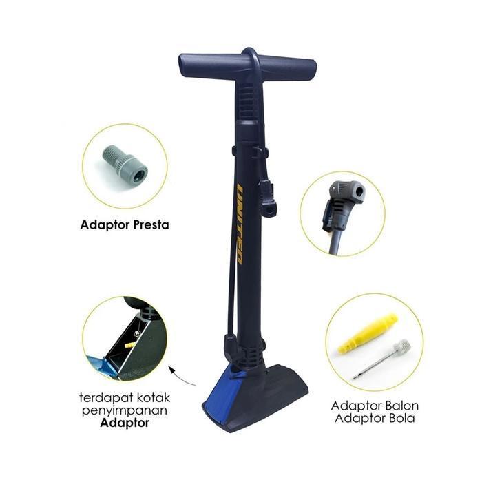 UNITED Pompa Sepeda PM-8800 / PM-8801 - PM 8800
