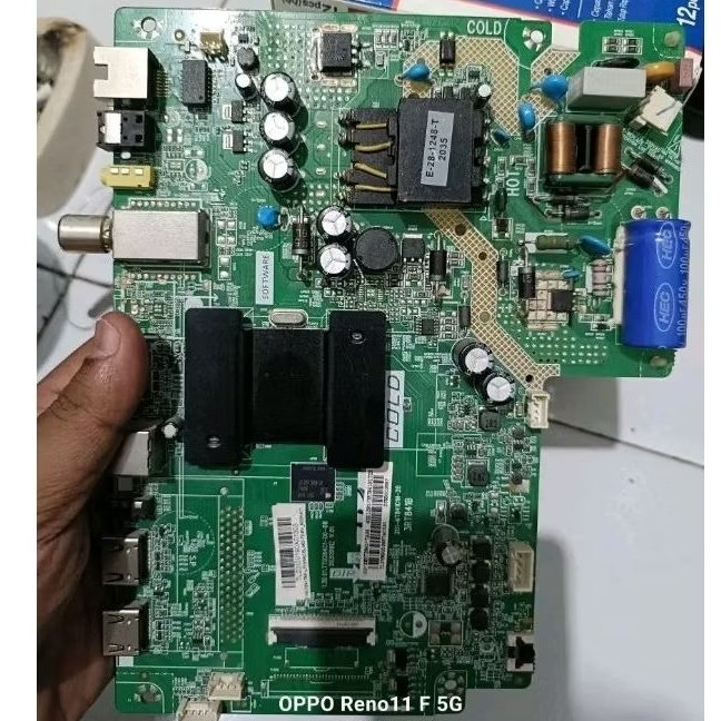 TH-43HS500G - Mb - Mainboard - Motherboard - Mobo - Micom - Modul - Mesin Android Tv LED Panasonic T