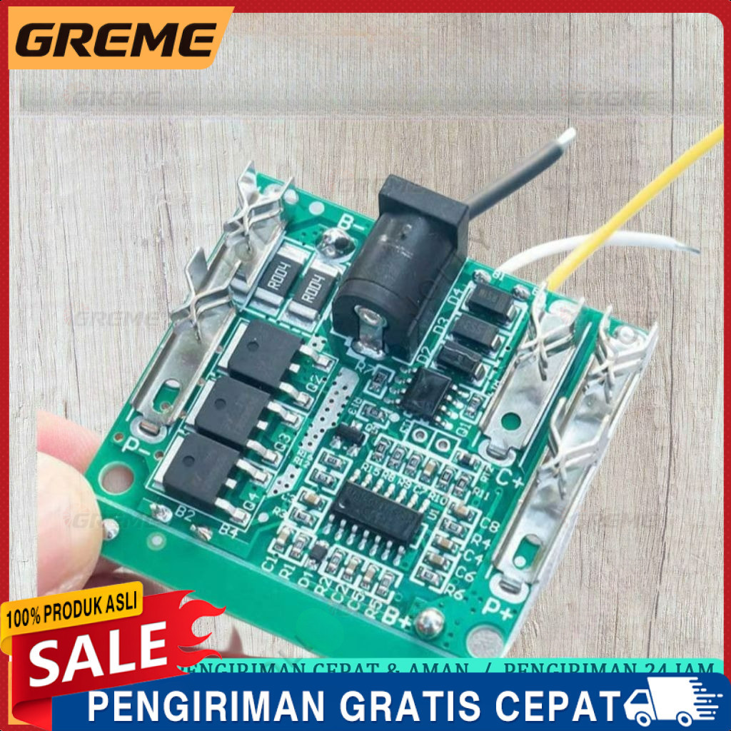 Bms Modul Baterai 5s 18v 20v 21v 48v 88v 99v Bms Baterai Cordless Lxt