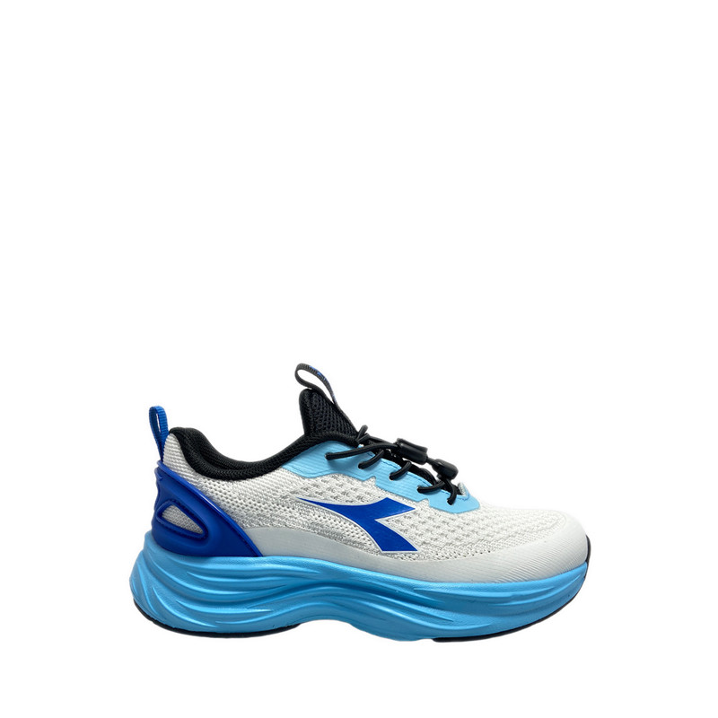 Diadora Rekole Jr Boys Running Shoes - White