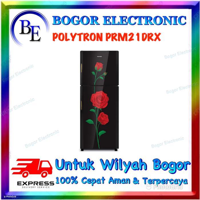 POLYTRON KULKAS 2 PINTU | PRM21DRX | 21DRX | KULKAS POLYTRON