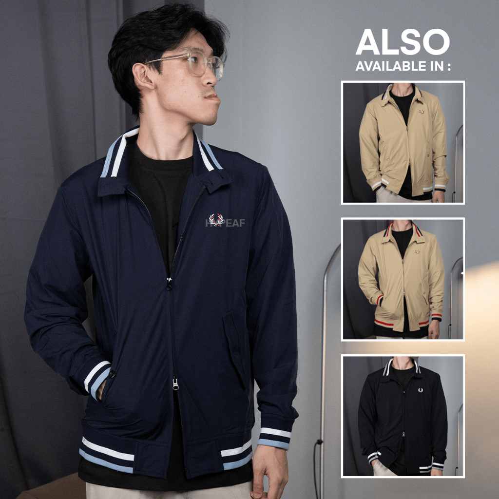 FRED PERRY Swing Top Windbreaker Jacket Jaket Original