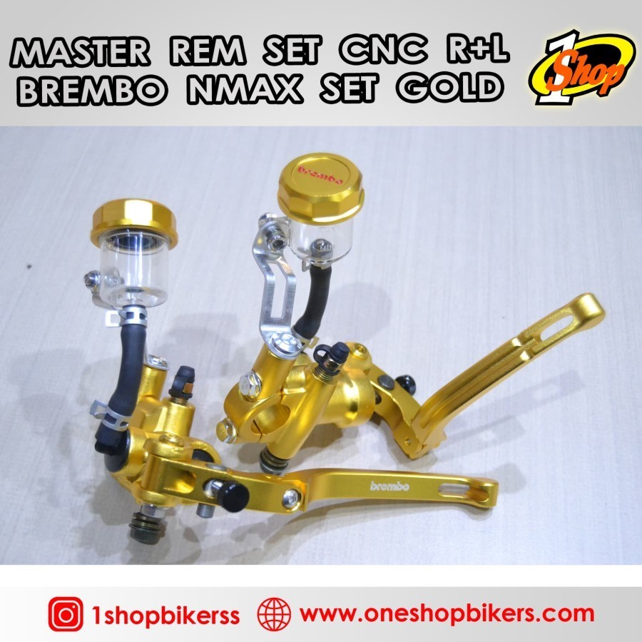 Master Rem Set CNC R+L Brembo RCS 19 NMAX