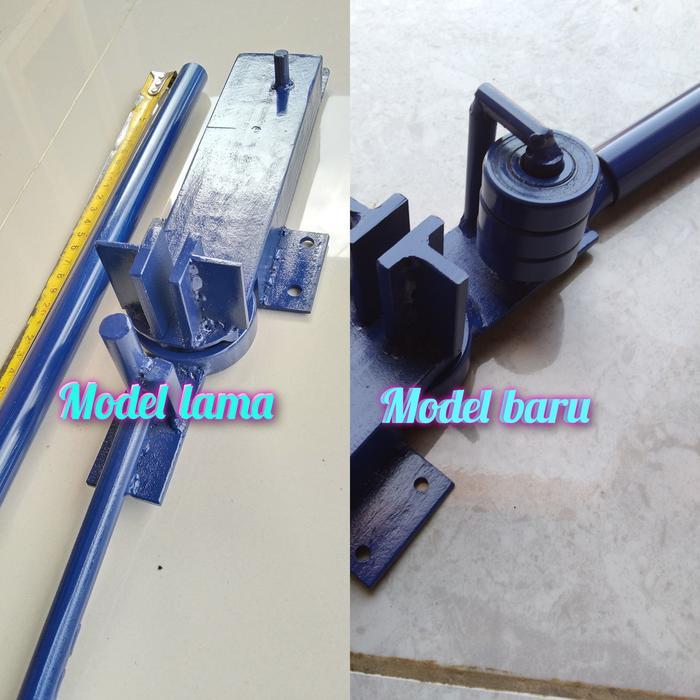 alat tekuk plat strip besi beton