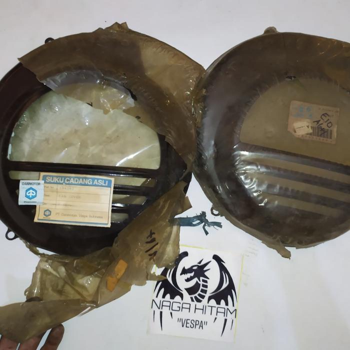 Tutup Kipas Magnet Vespa PX Series ORI ASLI Nos kuat paten