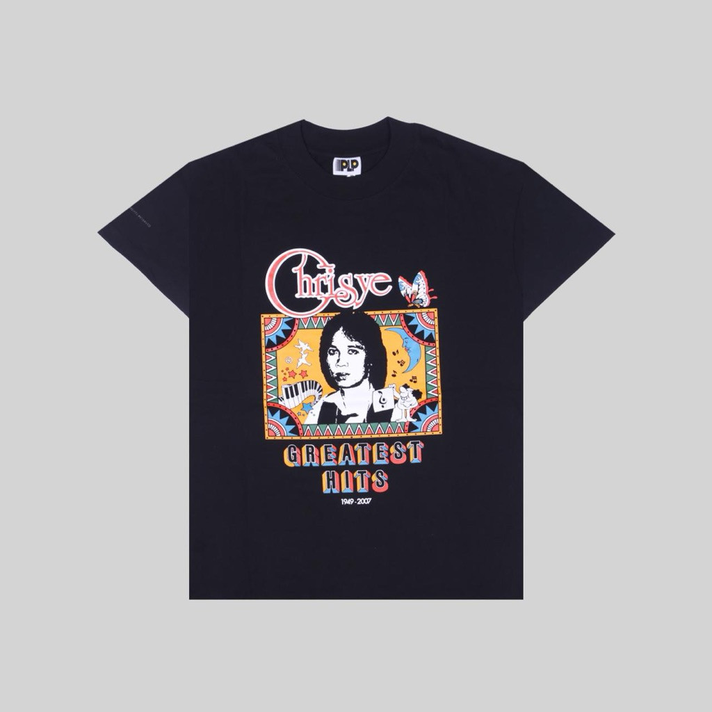 (COD) Tshirt CHRISYE GRESTEST BLACK Kaos Band Pria Reguler Original Merchandise