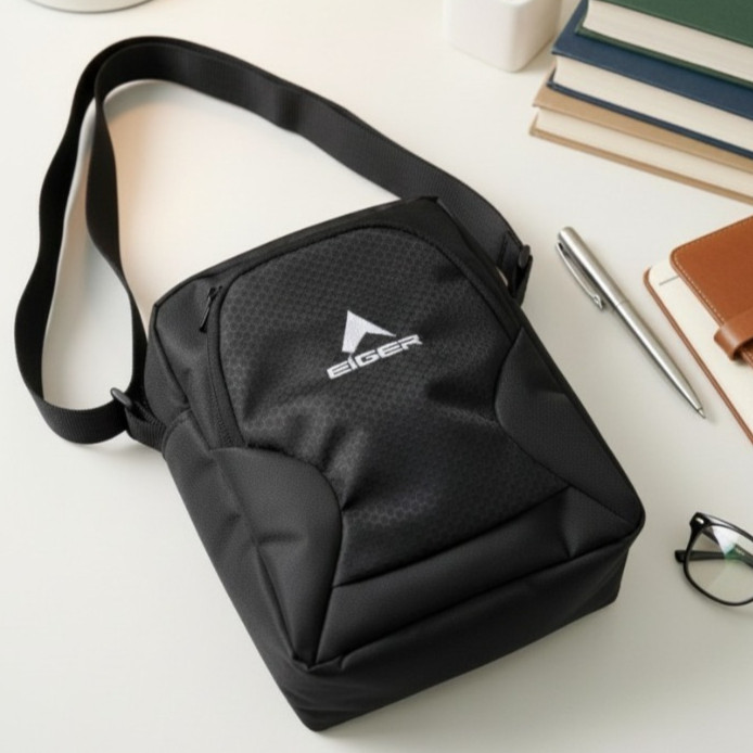 Promo EIGER1989 Sender Shoulder Bag 1.1 Tas Selempang Pria Wanita Premium New