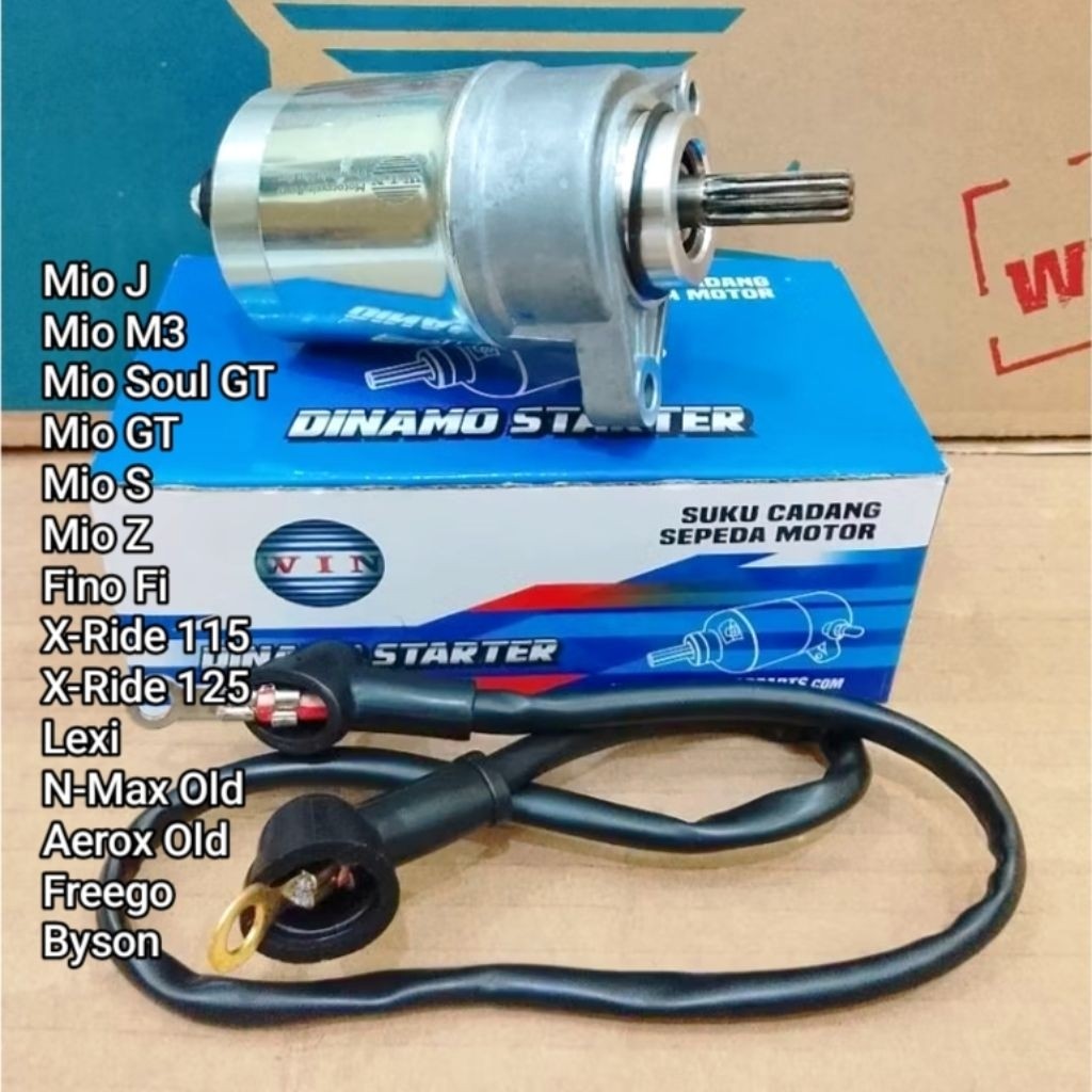 Dinamo Starter Stater (OEM MITSUBA) Yamaha MIO J / MIO M3 / MIO SOUL GT / MIO GT / MIO S / MIO Z / F