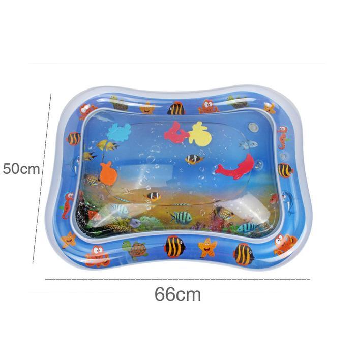 Mam'S Baby Care Mainan Bayi Water Play Mat Inflatable / Maianan Bayi Playmate Sensory Toy Bayi Bayi