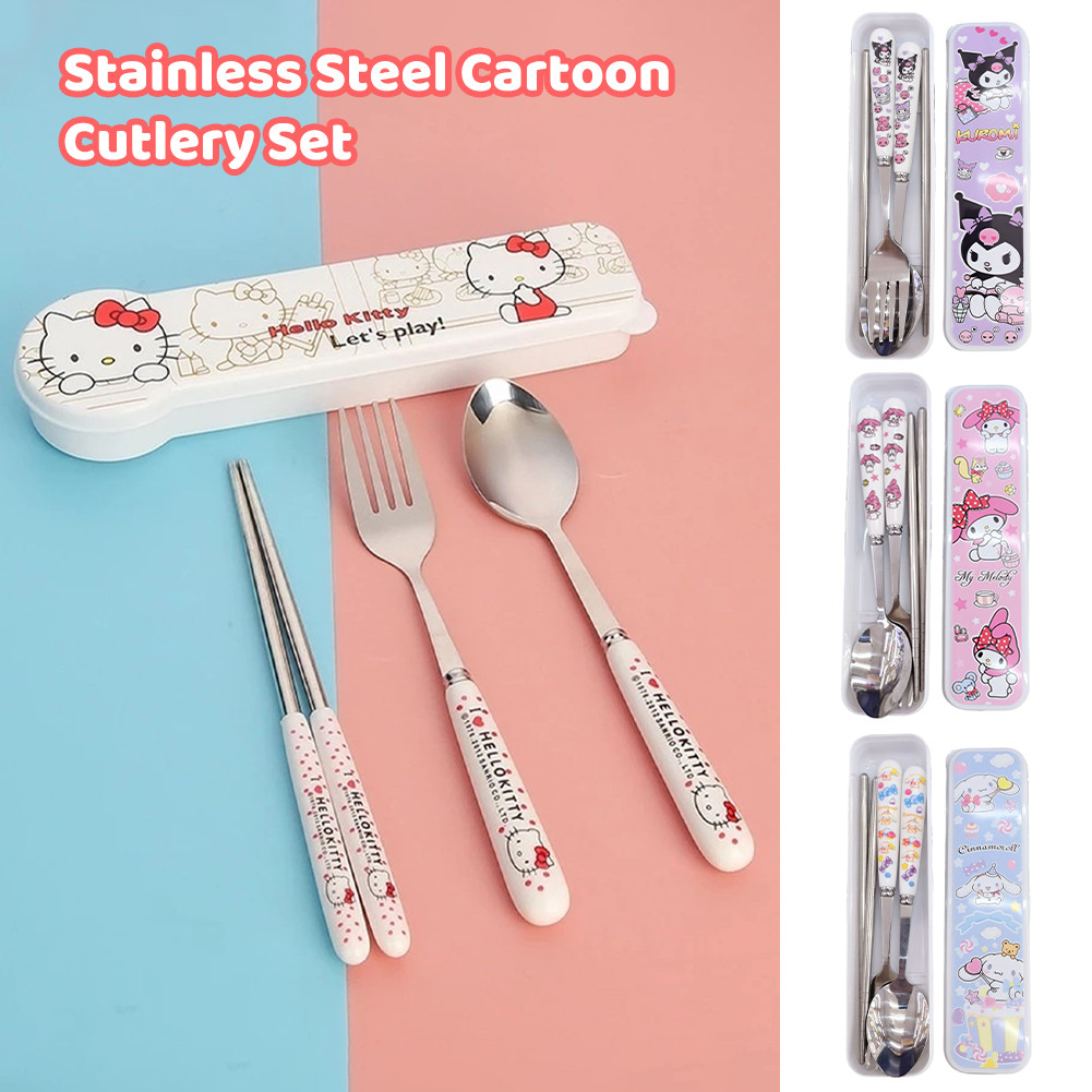 Peralatan Makan Keramik Outdoor Ramah Lingkungan untuk Camping dengan Desain Kartun Unik