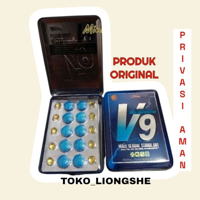 Obat V9 Original Obat Kuat Pria Asli Stamina Kuat Tahan Lama