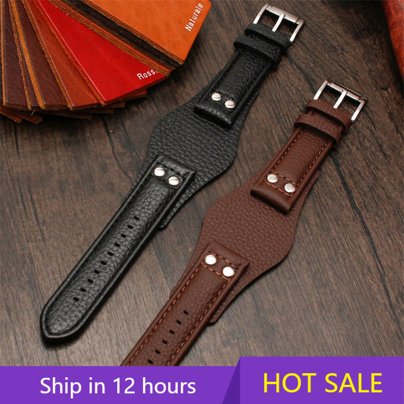 Genuine Leather Strap for Fossil 2564 2565 2891 3051 FS4813 ME3102 AM4535/AM4486 AM4532 20mm 22mm Me