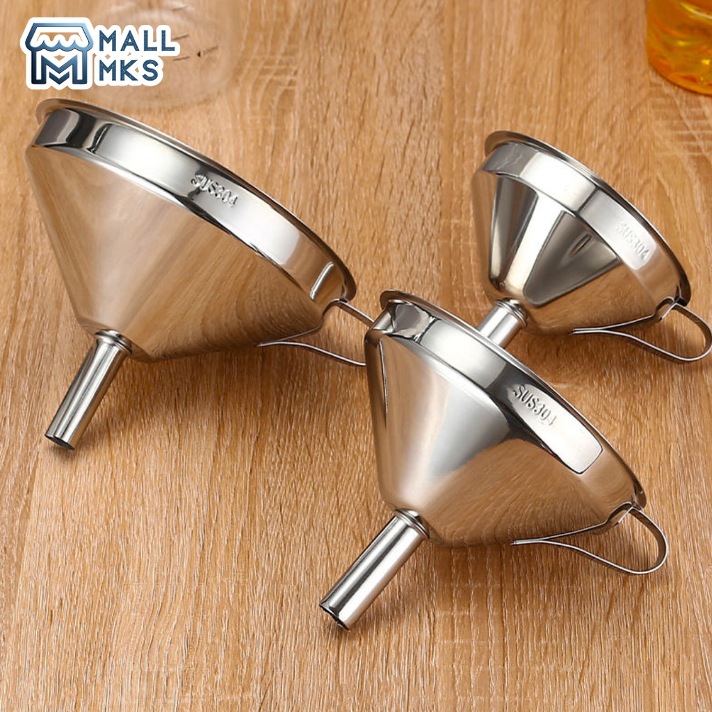 Corong Multifungsi Funnel 304 Stainless Steel