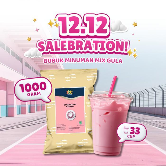 1000 Gram Bubuk Minuman Mix Gula / Powder Drink Serbuk Kiloan 1 kg / Usaha Kekinian Viral Aneka Rasa