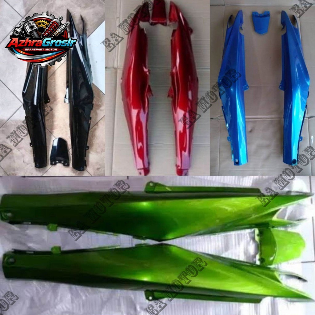 Cover Body Bodi Belakang Yamaha Jupiter Z Robot Warna Hitam Merah Maroon Biru Hijau