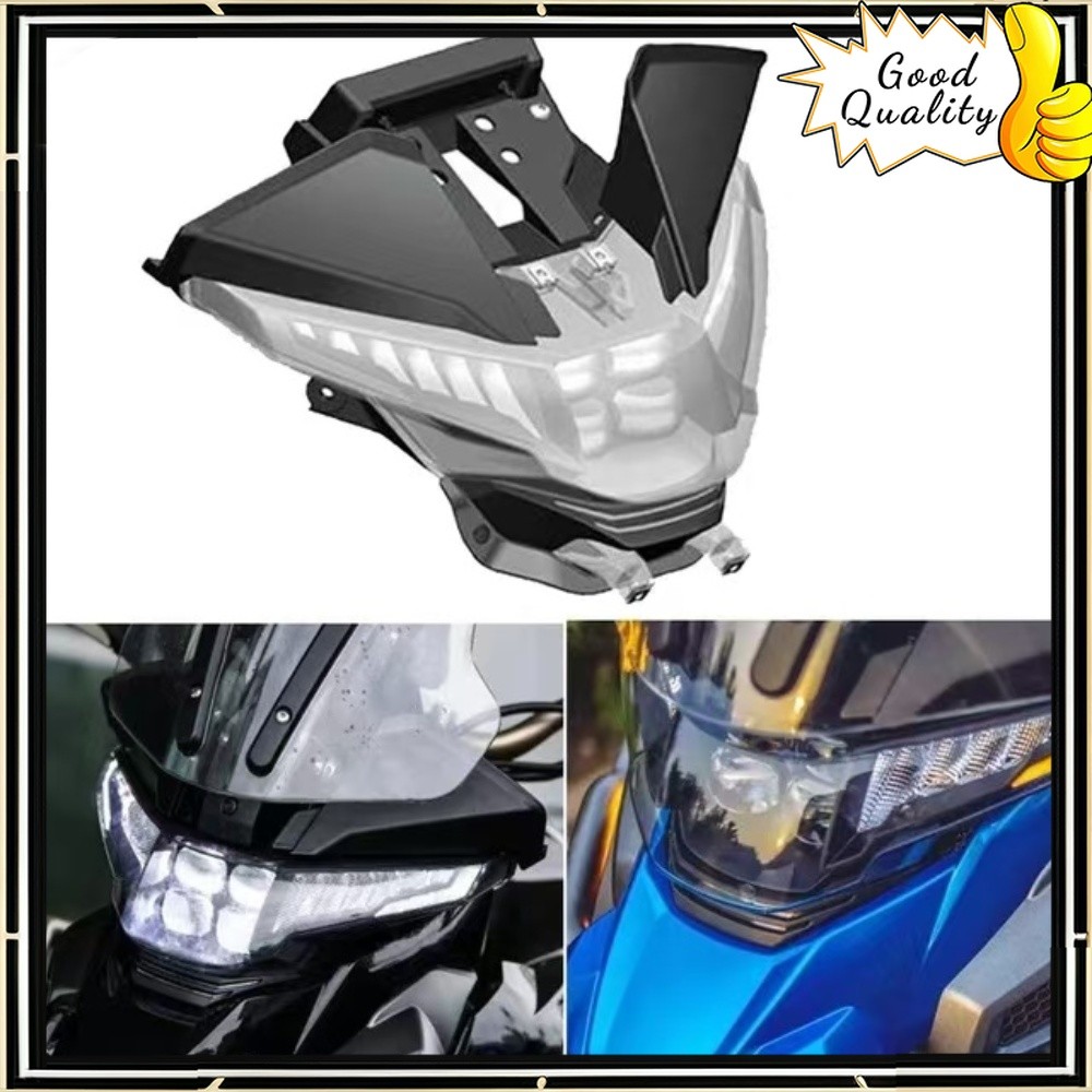 Motorcycle For ZONTES ZT310-T ADV 310T ADV New LED Headlight Headlamp Head Lamp Light Double Flash W