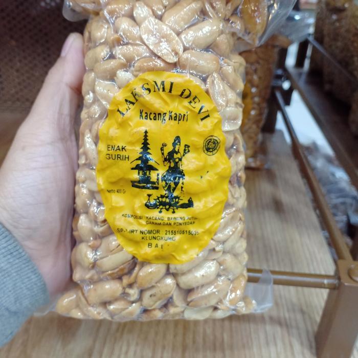 KACANG KAPRI LAKSMI DEVI ORIGINAL BAWANG 400GR + BUBBLE WRAP PACKING