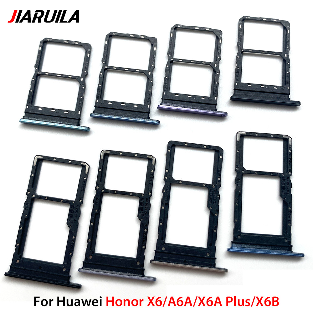 Suitable SD Card Tray For Huawei Honor X6 X6A Plus X6B Dual Micro SIM Card Slot Tray Holder SD Card 