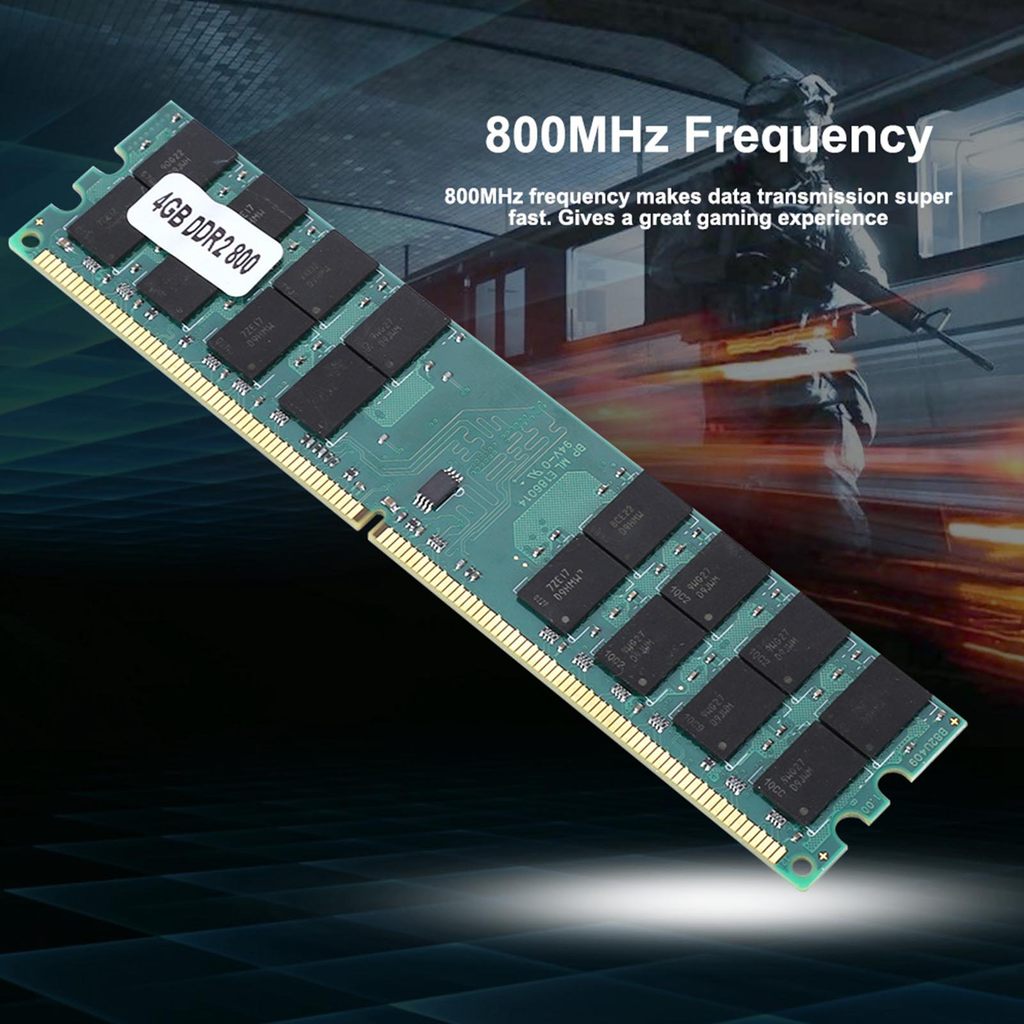 4GB 800MHz DDR2 4GB HighCapacity DDR2 Memory Module 800MHz HighSpeed Data DDR2 4GB DDR2 for AMD Plat