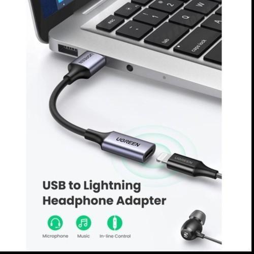 UGREEN 70953 Type C to Lightning Audio Adapter Converter Splitter