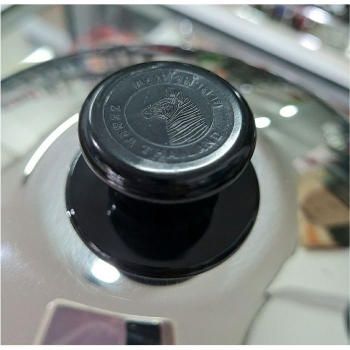 110114 Mug 14cm w/Lid Zebra Thailand, SUS 304