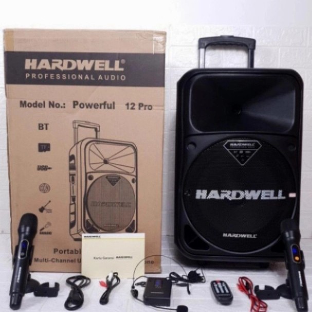 Speaer portabel bluetooth Hardwell powerfull 12 pro / powerfull 12pro original hardwell