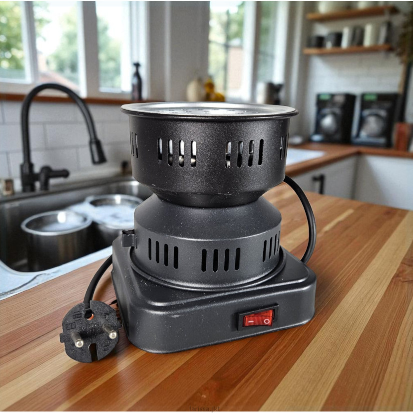 JZ Kompor Listrik Mini Pemanas Arang Hookah BBQ Charcoal Burner 500W - ZD-A016