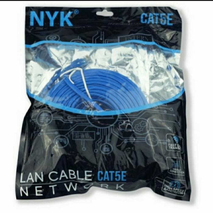 =Promo Best=[ Cable ] NYK Kabel Lan 20M UTP FTP Internet Jaringan Indoor Outdoor Cat5e cat6 Cat7 Spe