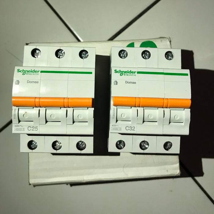 Mcb schneider 3 phase 25A/32A/40A - 25A