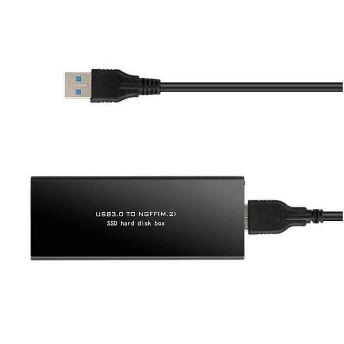 TurboPC CASING SSD M2 NGFF SATA USB3.0 - SSD ENCLOSURE