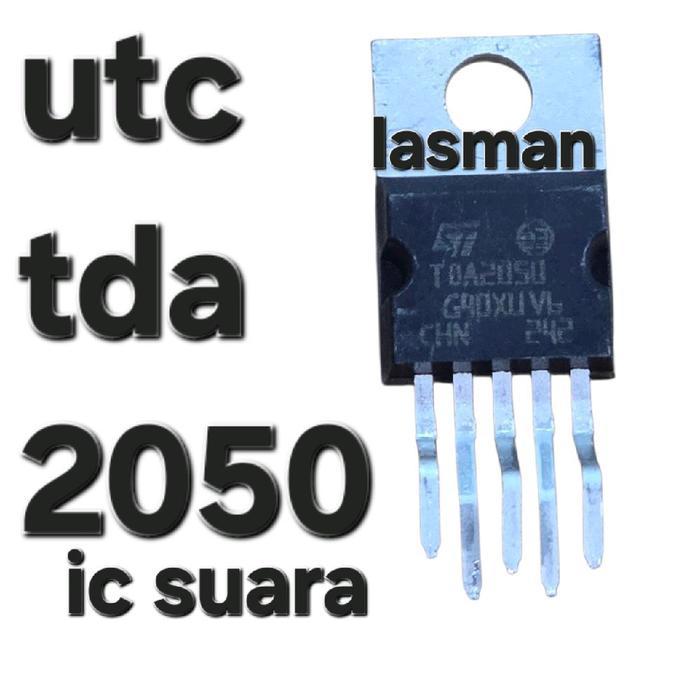 GLOSIR TDA 2050 UTC ASLI ORIGINAL ORI ORIGIN  TDA2050L TDA 2050L 2050 SUPORT BUAT GANTI TDA 2030 204