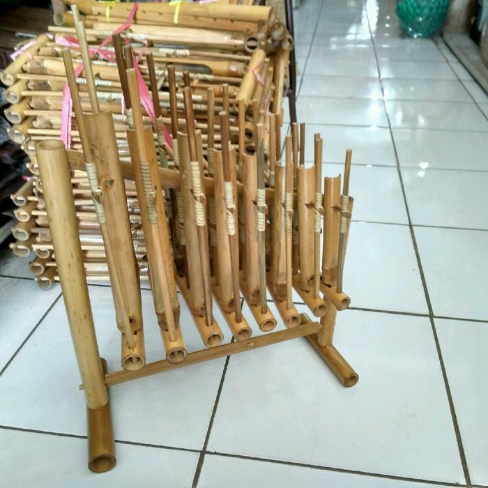 Angklung bambu set Uk. SD Terlaris