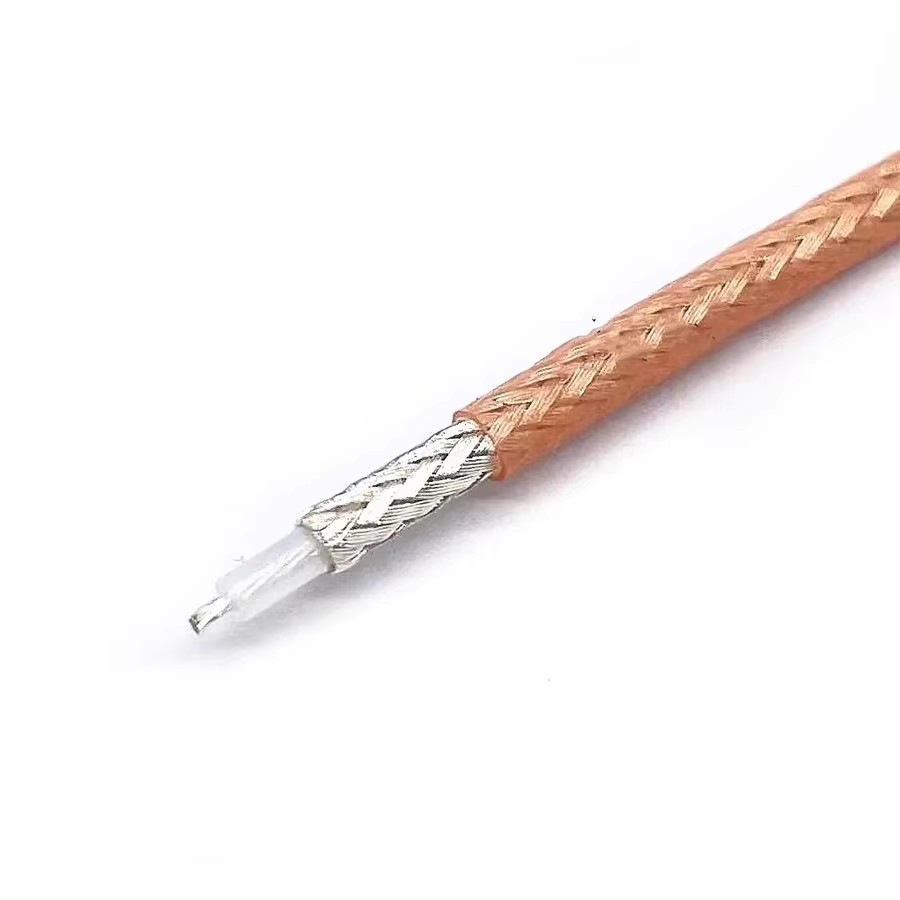 10Meter/Lot RG316 RG-316 Coaxial Wire Cable 50ohm High Frequency RF Silver-plated For Antenna