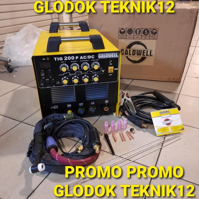 MESIN LAS CALDWELL TIG 200P AC/DC / MESIN LAS ARGON CALDWELL