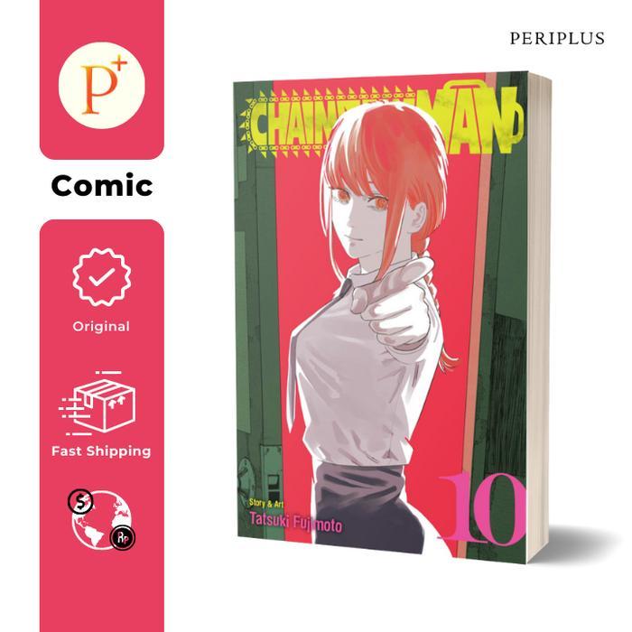 Periplus - Buku Import - Chainsaw Man by Tatsuki Fujimoto, Vol. 10 - 97974725359