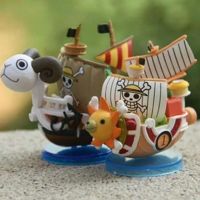 MINIATUR KAPAL ONE PIECE GOING MERRY THOUSAND SUNNY - Sunny