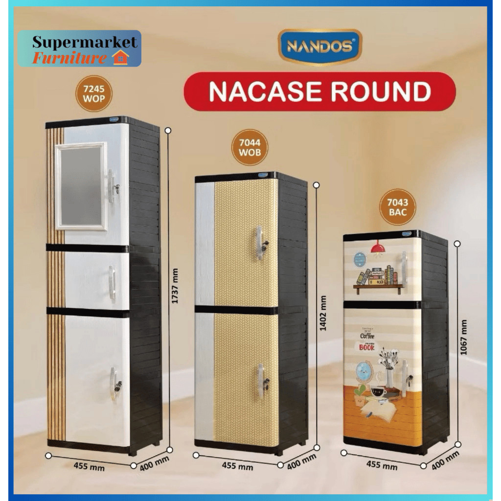 LEMARI PLASTIK NAIBA NACASE ROUND