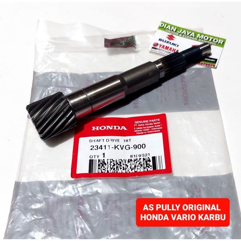 AS PULLY VARIO 110 KARBU 23411-KVG-900 ORIGINAL AS PULI VARIO 110 KARBU ORI HGP ORIGINAL HONDA GENUI