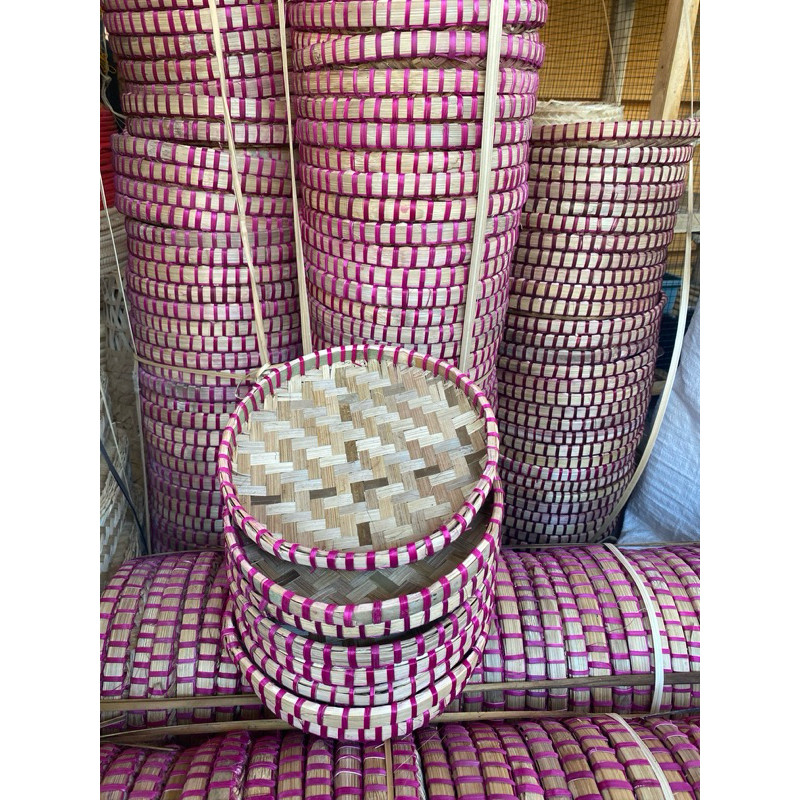 TERLARIS - Tampah Bambu Mini Tampah Kecil Tampah Nasi Kuning Jajanan Pasar