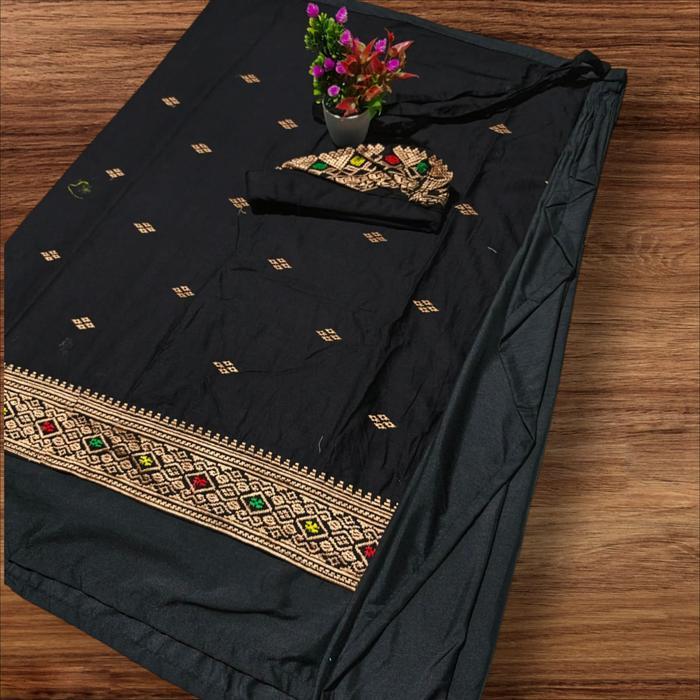 set kamen saput udeng setengah jadi / set busana adat bali pria / set busana adat bali ke pura - hit