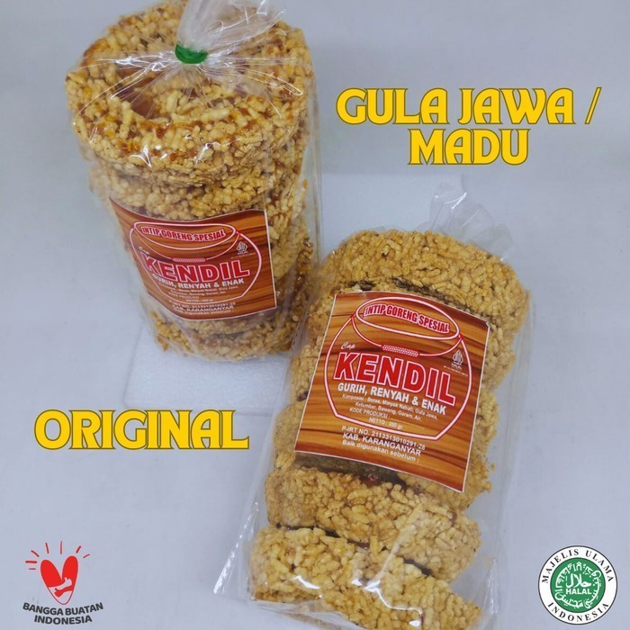 Intip Goreng Special Gula Jawa Cap Kendil Madu Rengginang Oleh Oleh Khas Jawa tengah