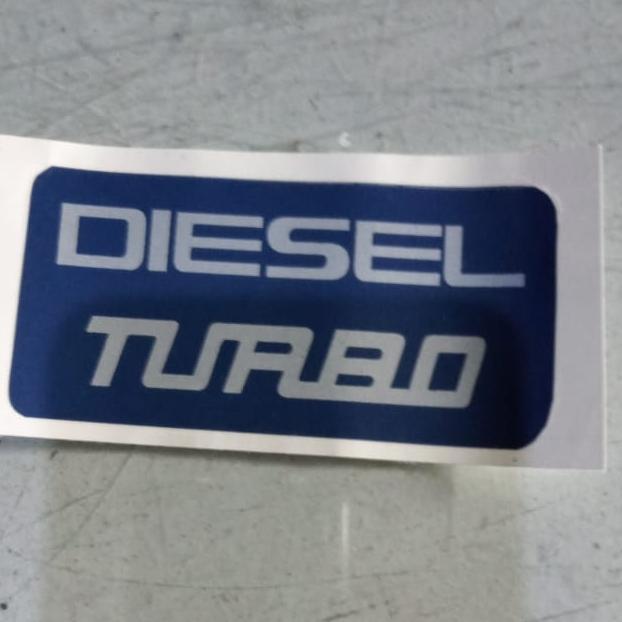 stiker turbo diesel manifold panther kotak/ panther capsul Best