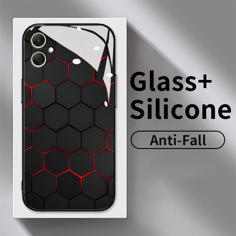 Glass Case For Samsung A05 A15 4G 5G A12 A03 A02 A02s Core A03s A04 A04E A04s A05s A10 A10s A11 A13 