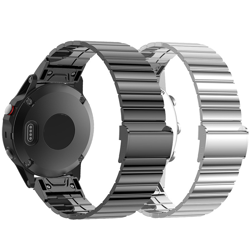 Quick Fit Metal Strap For Garmin Fenix 8 51mm Stainless Steel Watband For Garmin Fenix 7X 6X 5X For 
