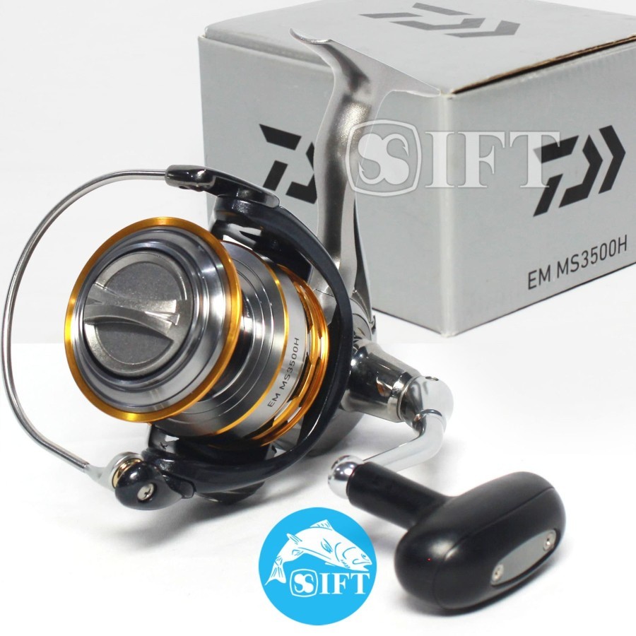 Reel DAIWA EM MS | Magsealed | 6 BB | Kolam Sungai Laut | Resmi | SM Tower