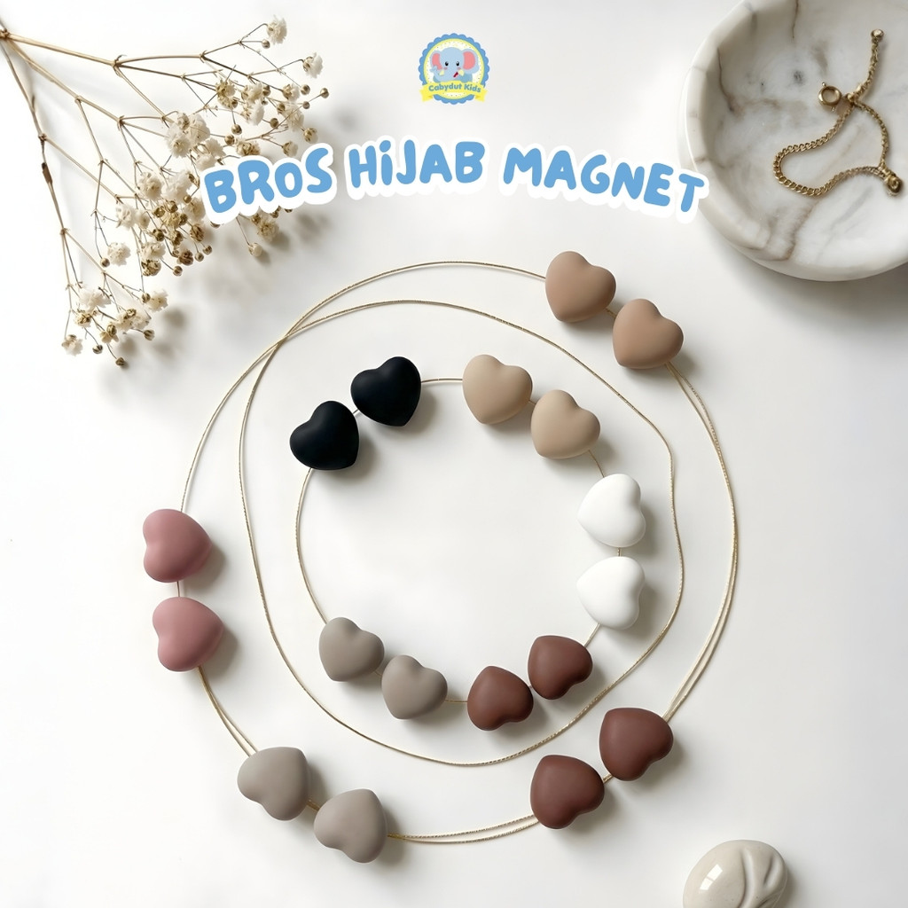 Bros Magnet Pin Hijab Anak